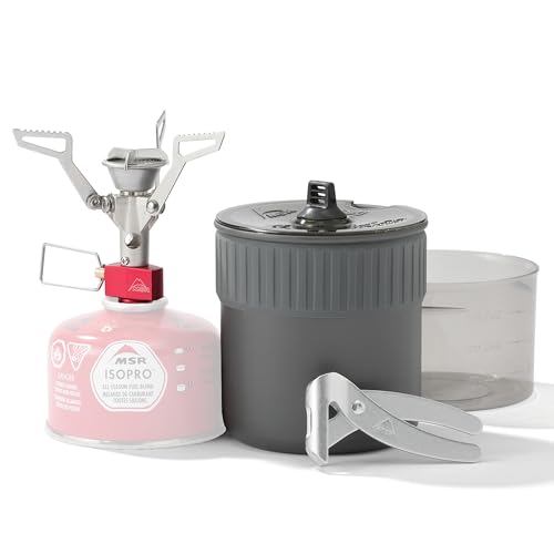 MSR PocketRocket 2 Ultralight Camping and Backpacking Mini Stove Kit - style: With Updated Storage Bag
