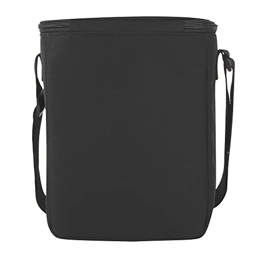 6 Can Cooler Bags Insulated Soft Cooler Lunch Bag for Men, Waterproof Leak Proof Cooler Bags Insulated - color: Solid Black