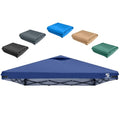 10x10 Pop Up Canopy Replacement Top Cover with Air Vent for Straight Leg Canopy Tent, Waterproof for Outdoor Garden Patio Camping Sun Shade (Navy Blue) - color: Navy Blue