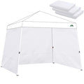 Canopy Sidewalls for 11x11,12x12 Slant Leg Pop Up Tent,3 Pack Sunwalls Only,(White) - color: White, size: 12X12