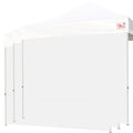 Tradesparker 10x10 Pop Up Canopy Wall with Zipper, 86 inch Height Instant Canopy SunWall Tent Sidewalls for 10x10 Pop Up Tent,3 Pack Sidewall Only,White - color: White, size: 10ft*3