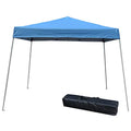 Impact Canopy 040000003 Slant Leg Canopy, 10' x 10', Blue-No Sidewall - color: Blue, style: No Sidewall