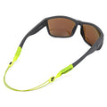 Pilotfish No Tail Adjustable Eyewear Retainer Cable Strap: Sunglasses, Eyeglasses, Glasses (14 Inch, HI-Vis Green) - color: Hi-vis Green, size: 14 Inch