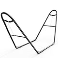 Universal Double Hammock Stand, 550-Pound Capacity, Heavy-Duty Hammock Stand for Outside, Fits 9 to 14 Foot Hammocks, Black - color: Ship-shaped