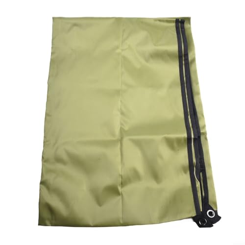 210T Polyester Camping Tarps, Waterproof Rain Fly Sun Shade Shelters With 6 Tie Points For Hiking Backpacking Beach Picnic(Green 150x210CM) - color: Green 150x210cm