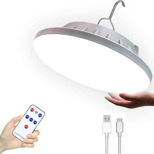 [120 LED 4500mah] Solar Camping Lights Rechargeable Portable Lantern Tent Lamp 5 Mode USB Remote Control Hanging Waterproof for Home Indoor Outdoor Emergency Courtyard 1 Pack - color: 4500Mah-120Led-1 Pack