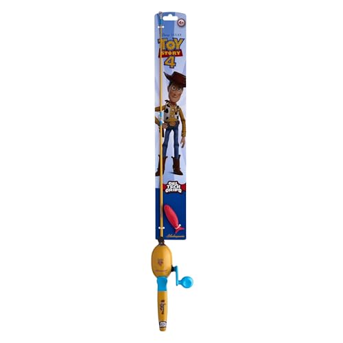 Shakespeare Youth Fishing Reel and Rod Combo - color: Disney Toy Story Beginner