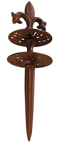 Esschert Design USA TG112S Cast Iron Hose Guides, Set of 3