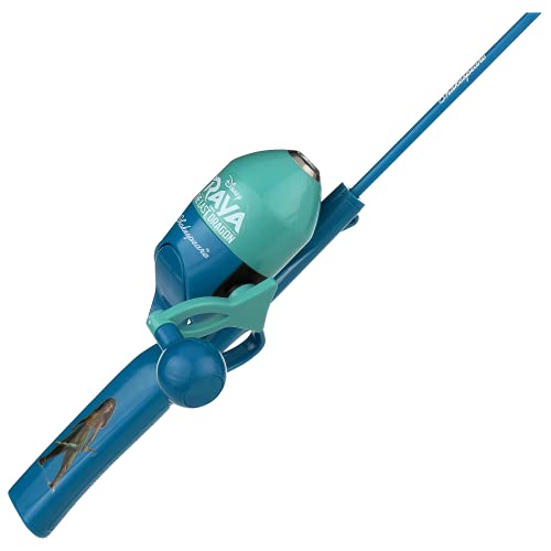 Shakespeare Youth Fishing Reel and Rod Combo - color: Disney Raya and the Last Dragon