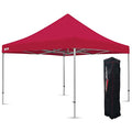 Extreme Canopy Commercial Heavy Duty Aluminum Instant Popup Canopy Tent (Red, 13ft x 13ft) - color: Red, size: 13ft x 13ft