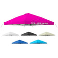 10x10 Canopy Replacement Top Cover with Air Vent, 210D Silver Coated Waterproof Polyester, Pop Up Tent Cover for Straight Leg Canopy Frame, Canopy Top Only - color: Barbie Pink