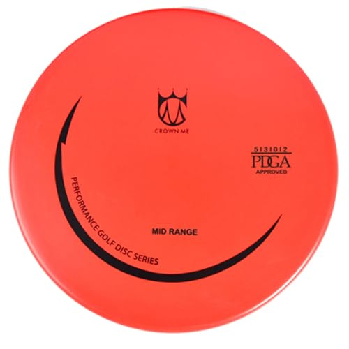 CROWN ME Disc Golf Set with 6 Discs and Starter Disc Golf Blue Bag - color: Blue