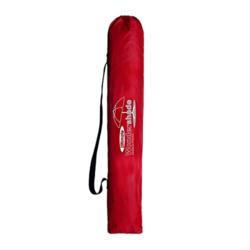 Wondershade Ultimate Portable Sun Shade Umbrella – Lightweight Adjustable Outdoor Patio & Beach Umbrella with Tripod Base (Rainbow) - color: Rainbow