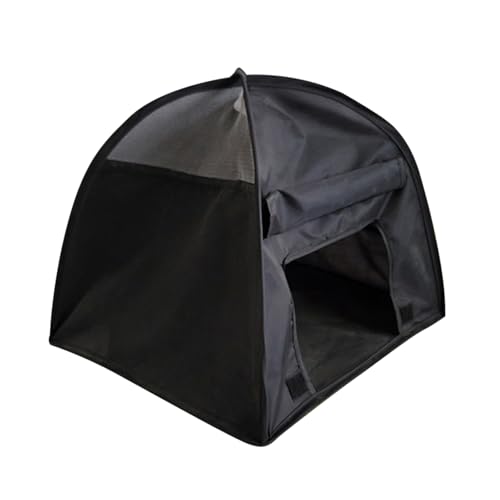 Pet Shade Shelter - Dog Sun Protection Tent, Foldable Cat Tent House | Outdoor Sunproof Pet Canopy, Breathable Shelter Cover for Cats or Small Dogs Relaxing Comfortably Under UV Protection