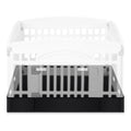 Marsui Dog Playpen Bottom Pad Fits for 36 Inch 4 Panels Pet Exercise Mat Puppy Crate Pad Reusable Washable Pet Training Pee Mat Hoop and Loop Design, Playpen Not Included (Black,Solid Color) - color: Black, style: Solid Color