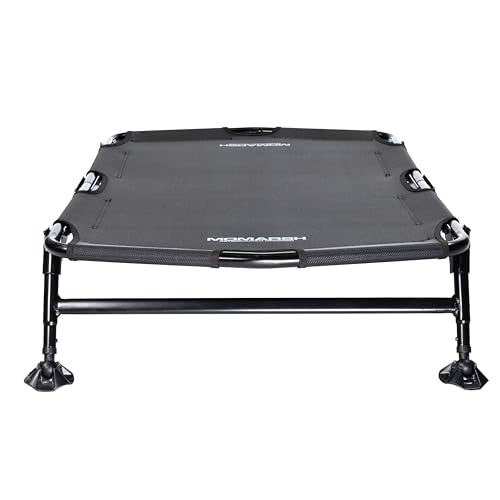 Momarsh Home Cot Breeze Elevated Pet Bed | Non Slip Feet with Breathable Mesh | Portable Dog Cot | Hot Spot Reducing | All in One Large Dog Bed for Indoor and Outdoor Use - color: Home Cot Breeze