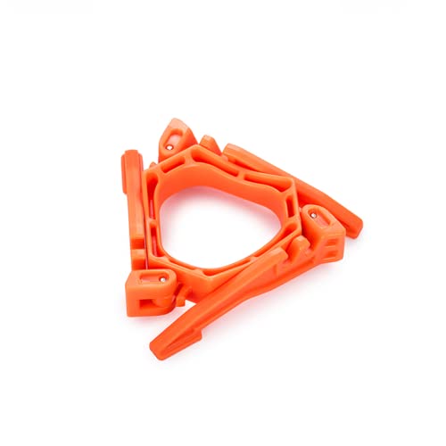 Fire-Maple Foldable Fuel Canister Stand, Tripod Support Bracket for Camping Stove and Outdoor Cooking - color: Orange
