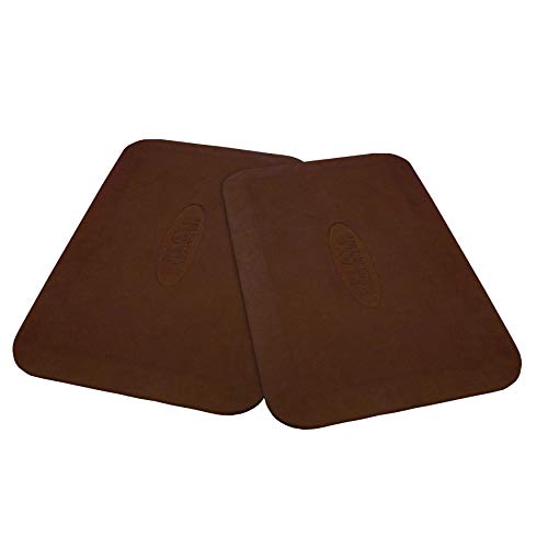 Gorilla Playsets 09-0012-PAIR-R Protective Rubber Mat For Swing Set of 2 Mats), Red - color: Red