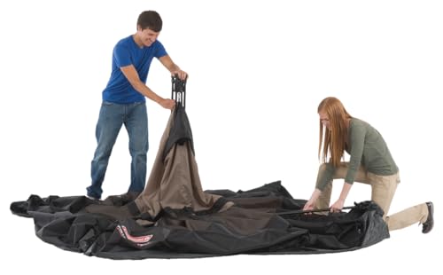 Coleman 4/6/8/10 Person Instant Camping Tent with 1-Minute Setup, Large Family Tent with Pre-Attached Poles, Air Vent, & Carry Bag, Sets Up in About 60 Seconds - size: Contains PFAS, style: 4-person