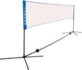 Portable Large Volleyball Badminton Tennis Net with Carrying Bag Stand/Frame 10/14/17/20 FT - size: 14FT