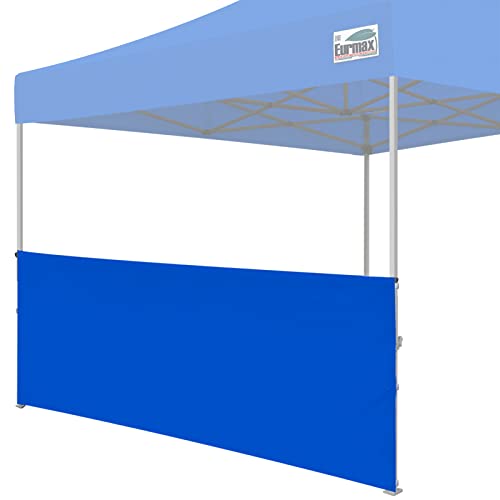 Eurmax USA Instant SunWall for 10x10 Pop up Canopy, Canopy Half Walls, Outdoor Instant Canopies,Canopy Tent Sidewalls,1 Pack Half Sidewall Only（Royal Blue） - color: royal blue, size: 10x3ft