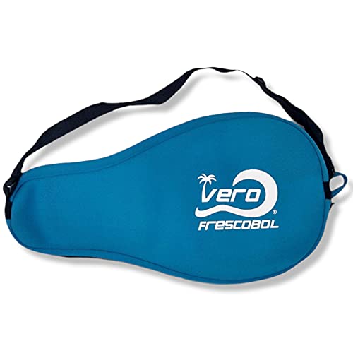 Vero Frescobol Fiberglass Beach Paddleball Paddle Set Brazil USA Model, Official Ball, Bag
