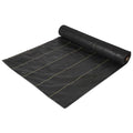 Dewitt Sunbelt Weed Barrier Fabric 3.2 oz, 4 x 300 Feet – Heavy-Duty Ground Cover Mat for Greenhouse Floors, Garden Rows, Raised Beds, Yard Gardening, and Outdoor Landscape Protection - size: 1 Pack, style: 4' x 300'
