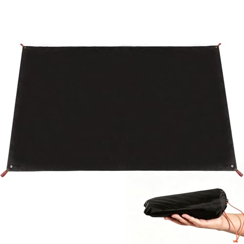 REDCAMP Waterproof Camping Tent Tarp - 36"x83", 4 in 1 Multifunctional Tent Footprint for Camping, Hiking and Survival Gear, Lightweight and Compact - size: 87''x55”, style: 2person