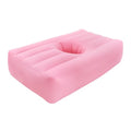 BBL Bed After Surgery for Sleeping, Inflatable Mattress with Hole, Brazilian Butt Lift Recovery Pillow Post Surgery, Air Mattress Sofa Couch for Home, Post-Operative Recovery Beds - color: Pink