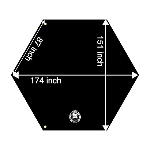 Nordic Legend Quick-Set Floor Removable Shelter Footprint Mat Tarp (Insulated)