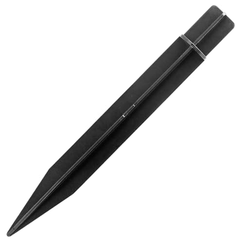 6 Pcs Solar Light Stakes Replacement, 8.27 Inch Plastic Ground Stakes, Black Pathway Lights Spike for Yard, Garden, Outdoor (Inside Diameter 0.87 Inch) - size: 6 Pcs
