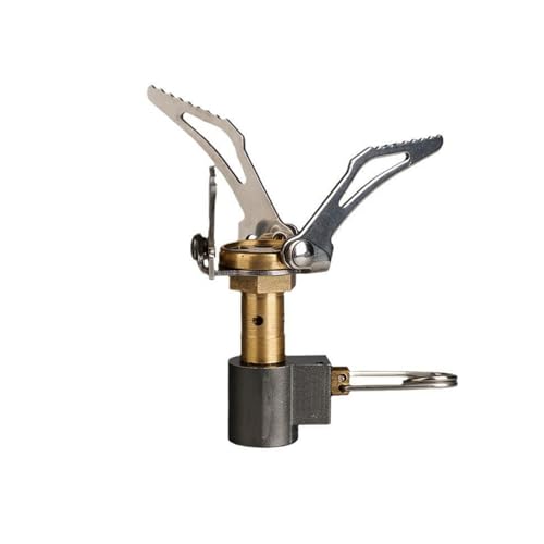 Ultralight 2600W Camp Stove - Portable Backpacking Stove Adjustable Flame Fast Boiling, Compact Hiking, Camping, Fishing, Emergency, Outdoor Gas Burner