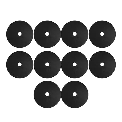 10Pcs Tree Weeding Barrier Mats Ground Covers Tree Protection Mats for Landscaping, Black - color: black