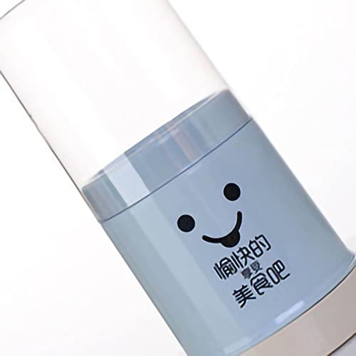 Cute Utensil Holder, Chopstick Holder Storage with Lid Plastic Kitchen Counter Utensil and Cutlery Holder With Removable Base Silverware Holder for Camping Picnic BBQ Party (Blue) - color: Blue