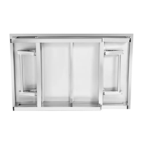 Small Stainless Steel Folding Table, Portable Camp Picnic Party Dining Table No Assembly Sturdy Small Folding Desk Kitchen Prep Table(32" x 16") - size: 32*16