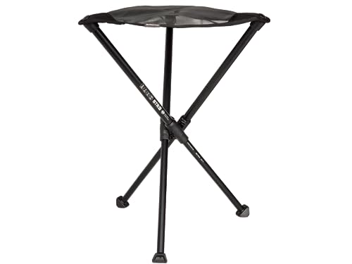 Hillsound BTR Stool for Ultralight Backpacking & Hiking, Lightweight Camping Chairs, Compact Portable Outdoor Seat, Hunting Adventures, Durable Tripod Design, Made in Korea - color: Black, size: 20"