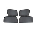 Car Sunshades for Tesla Model S 2012, Windshield Breathable Portable Visor Sunproof UV Rays Privacy Protection Blocking Mosquito,A/4pcs Side - color: A/4pcs Side