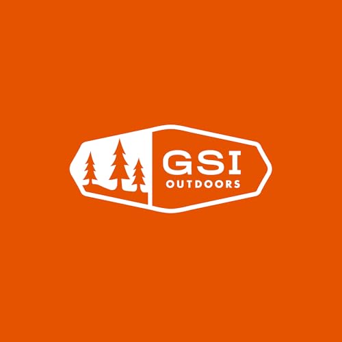 GSI Outdoors Bugaboo Base Camper, High-Efficiency Cookset – Ceramic Non-Stick Coated - size: Medium