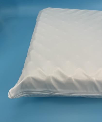 Dog Bed Replacement Liner with Zipper Waterproof 53 x 36 Inch - size: 53x36x4 inch
