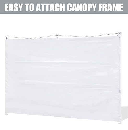 SCOCANOPY Door for 10x10 Canopy Frame Two Central Zipper Design for Easy Entry and Exit,1 Pack Sunwall Only,Purple - color: Purple, size: 10X10