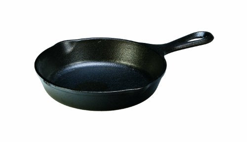 Lodge Seasoned Cast Iron Skillet 6.5 Inches - PFAS-Free, Non-Toxic Cookware - Use with an Oven, Stove, Grill, or Campfire - Naturally Non-Stick & Oven Safe - size: 6.5 Inch (1 Count)
