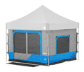 E-Z UP Camping Cube 6.4, Converts 10' Straight Leg Canopy into Camping Tent (Canopy/SHELTER NOT Included), Splash - color: Splash