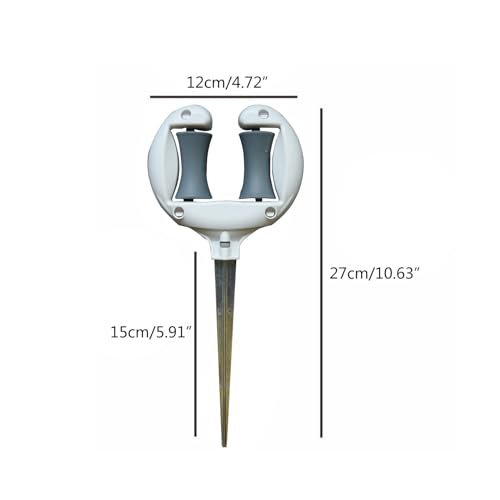 Garden Hose Guide Holder Stake Easily Install Flower Bed Protectors Tool for Spikes Guide Stake
