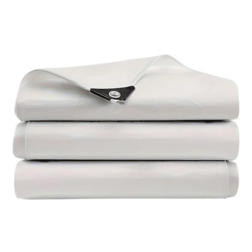 Waterproof Tarpaulin White Awning Tarp Rectangle Sun Shade Sail Camping Yard Garden Patio Outdoor Canopy(White 3x4m) - color: White 3x4m