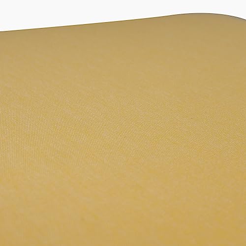 Pillow Perfect Fortress Solid Indoor/Outdoor Floor Pillow Plush Fill, Weather and Fade Resistant, Floor - 25" x 25", Yellow, - color: Yellow Fortress Canvas Buttercup, size: Floor - 25" x 25"