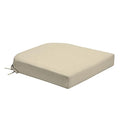 Arden Foam Outdoor Round Back Seat Cushion Kit, 20 x 19, Made with ProFoam, Rain-Proof, Fade Resistant, Tan Leala - color: Tan Leala, style: 20 x 19 Foam Rounded Back Seat Cushion