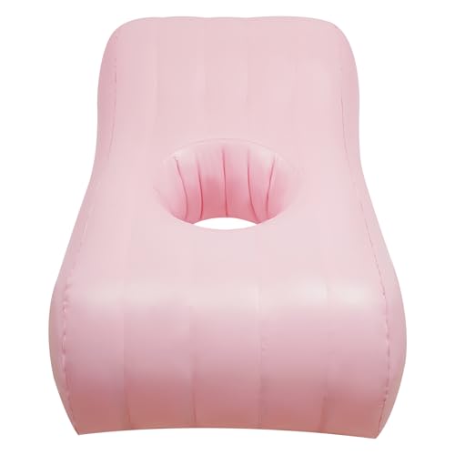 BBL Recovery Air Mattress with Center Hole-Blow Up Mattress Inflatable Couch Waterproof Air Mattress Medical Sofa Chair,PVC Inflatable Bed, Portable Post-Surgery Support Bed for Home & Travel