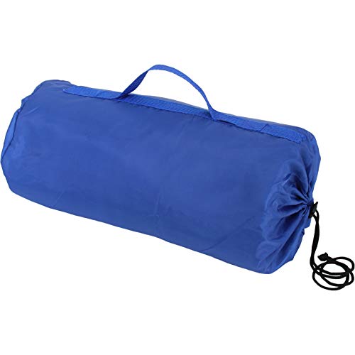 Threadart Personalized Outdoor Rainproof & Windproof Thick Stadium Blanket | for Camping, Picnic, Sports, Festivals, Football, Baseball, Concerts, Parks, Beach 55" x 79" - color: ROYAL BLUE