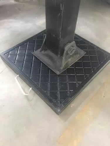 Heavy Duty Outrigger Pads for Cranes - High Capacity Non-Slip Ground Protection Mats, Stabilizer Jack Landing Pads for Muddy, Grass & Construction Sites,23.6x23.6x2.4/60x60x6cm