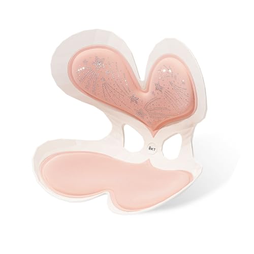 BKT Seat Cushion Chair Ergonomic Office Chair Cushions Lumbar Support for Seat Pillow Ideal for Students Office Workers Nursing Mothers Long Sitting Outdoor Fishing Floor - color: Heart Diamond Version L-coral Pink